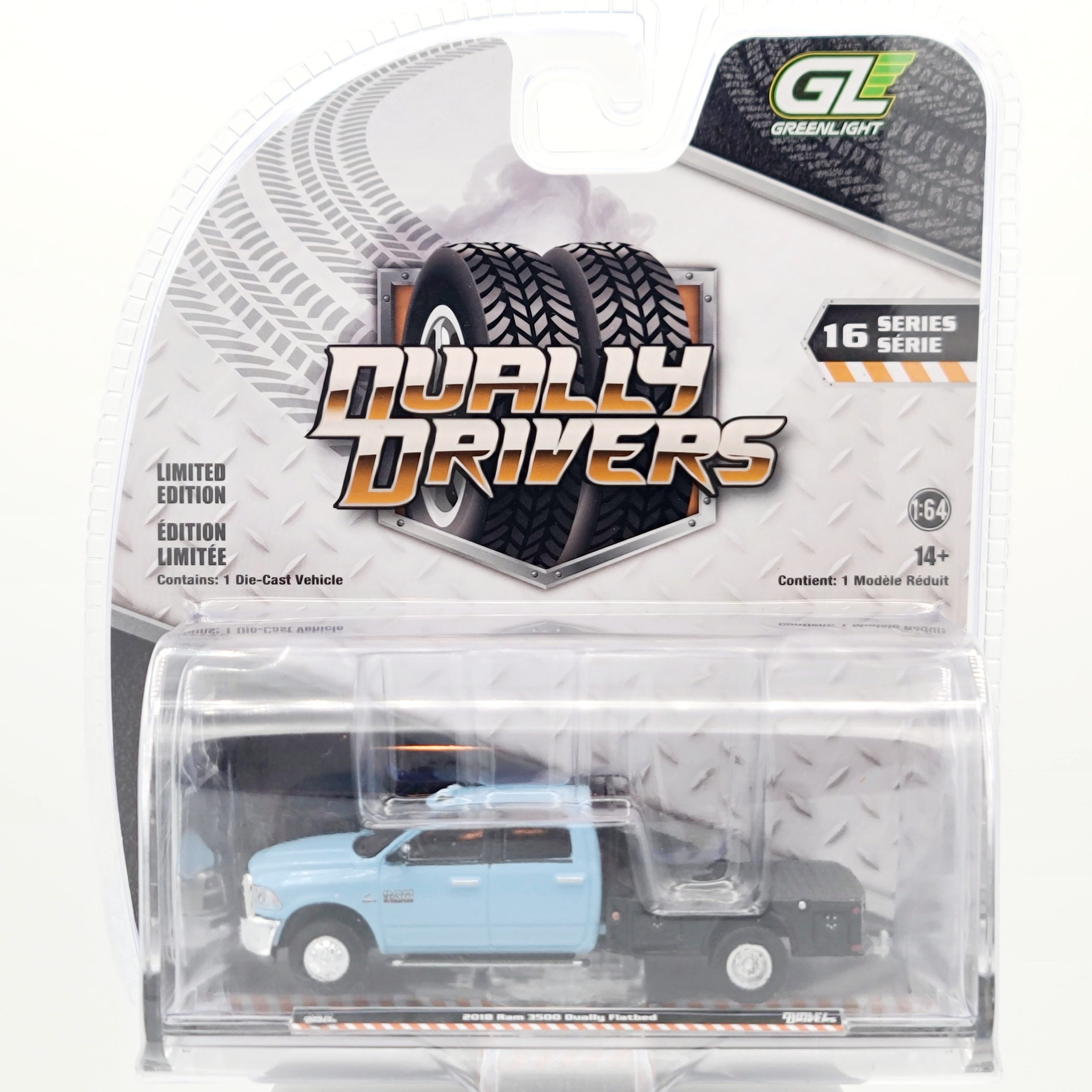 GreenLight - 2025 Dually Drivers Series 16 - Complete Set of 6 - 1:64 scale